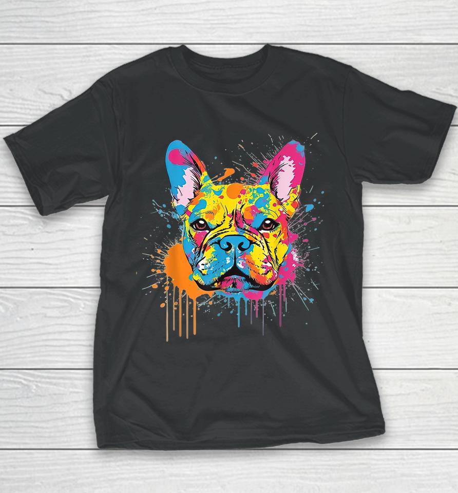 Proud To Be A Frenchie Lover Youth T-Shirt