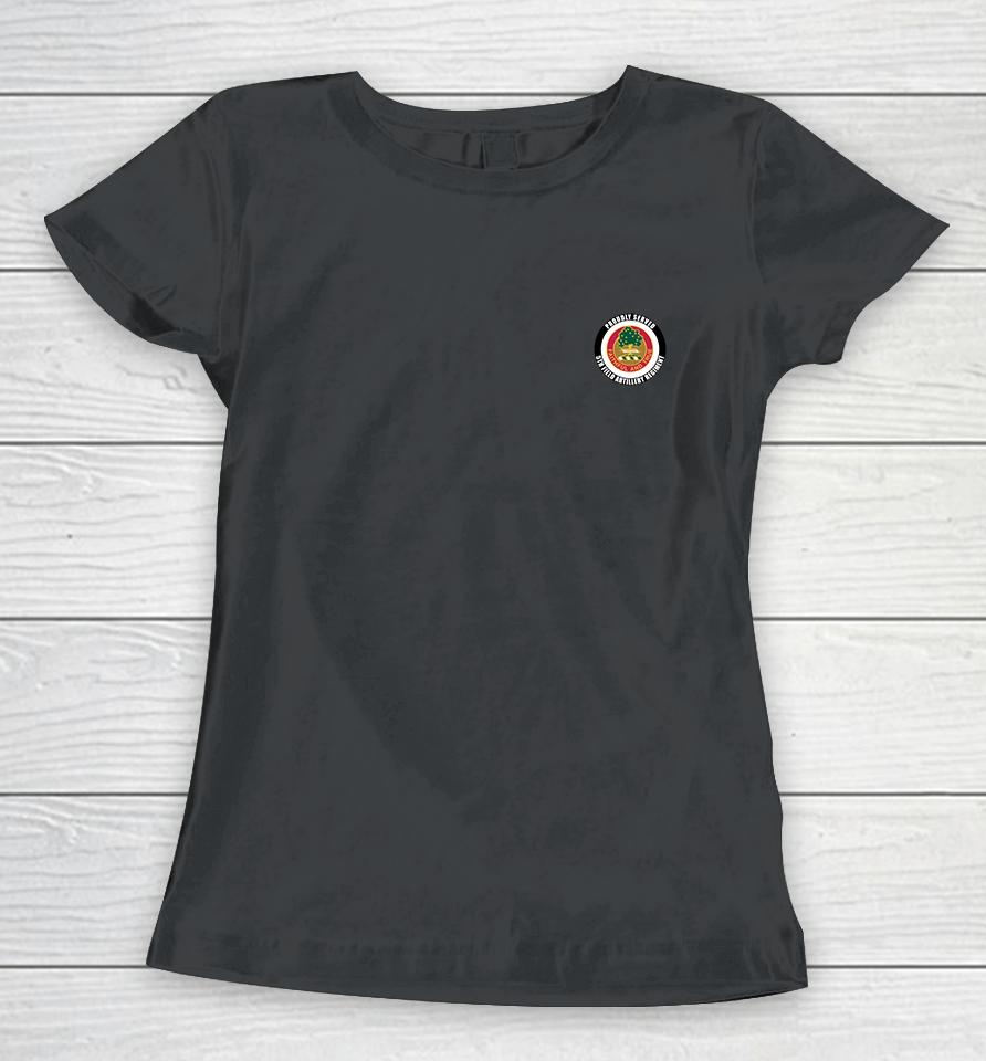 Proudly Served 5Th Field Artillery Regiment Military Army Sm Women T-Shirt