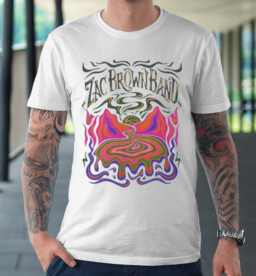 Psychedelic Mountains Premium T-Shirt