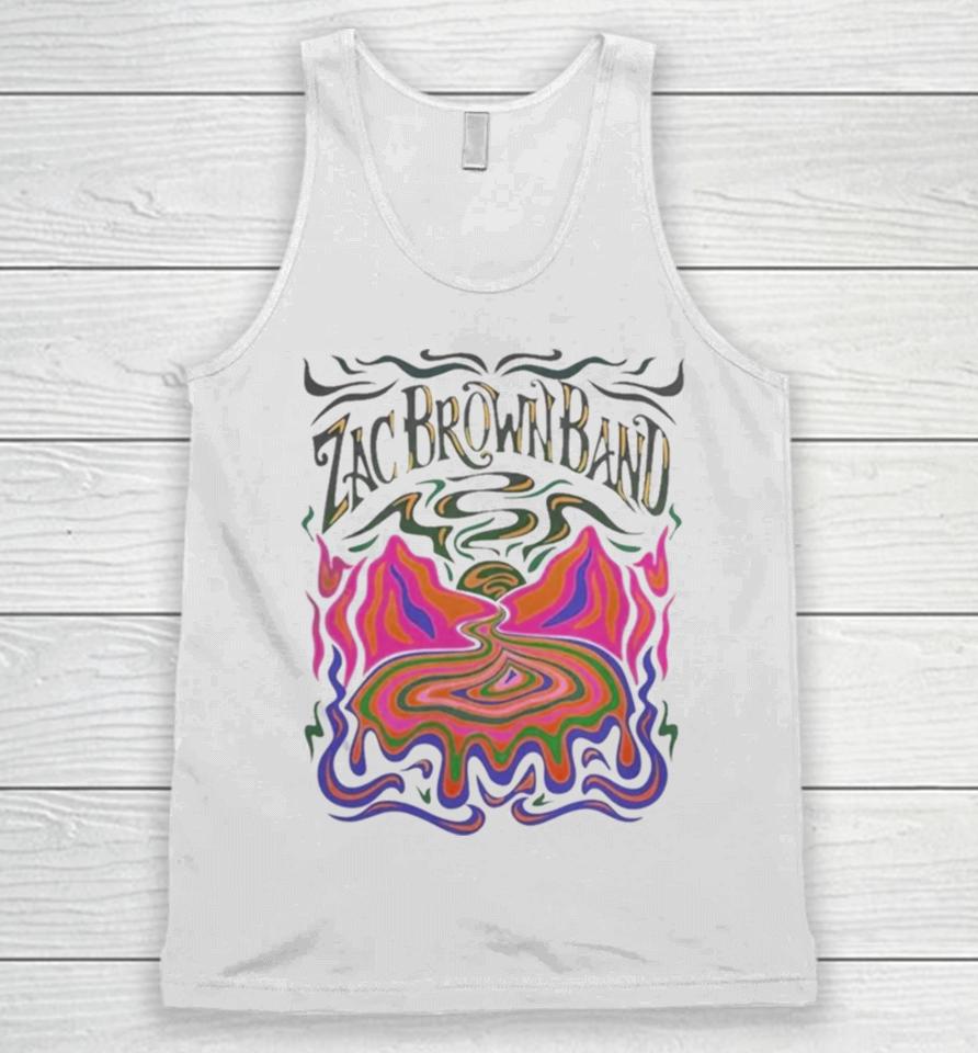 Psychedelic Mountains Unisex Tank Top
