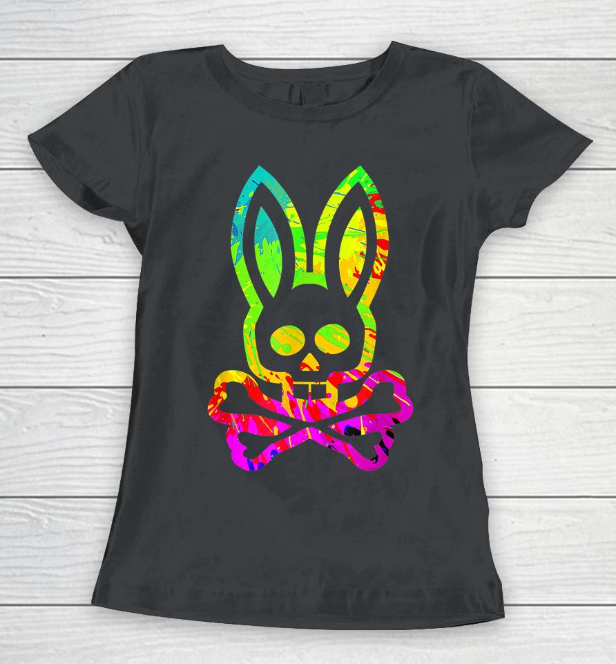 Psycho Bunny Psychedelic Bunny Bunnies Classic Apparel Shirts - WoopyTee