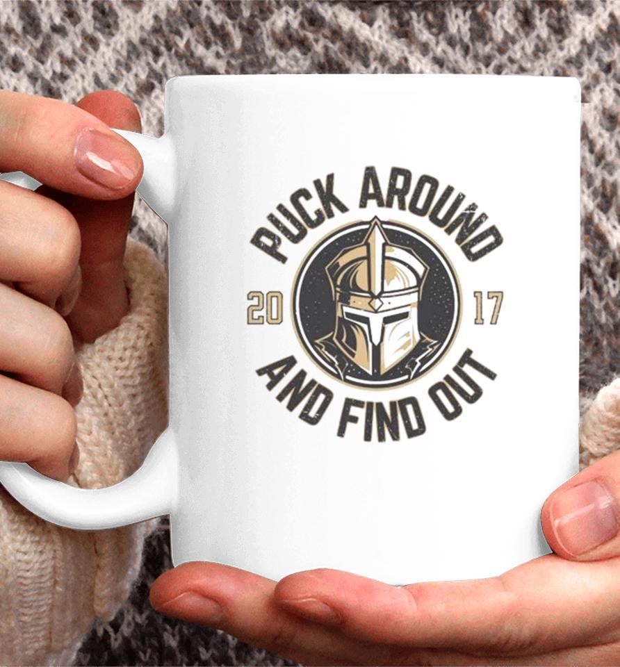 Puck Around And Find Out Vegas Golden Knights Coffee Mug