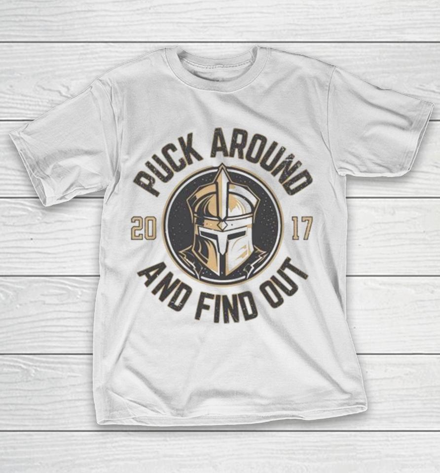 Puck Around And Find Out Vegas Golden Knights T-Shirt