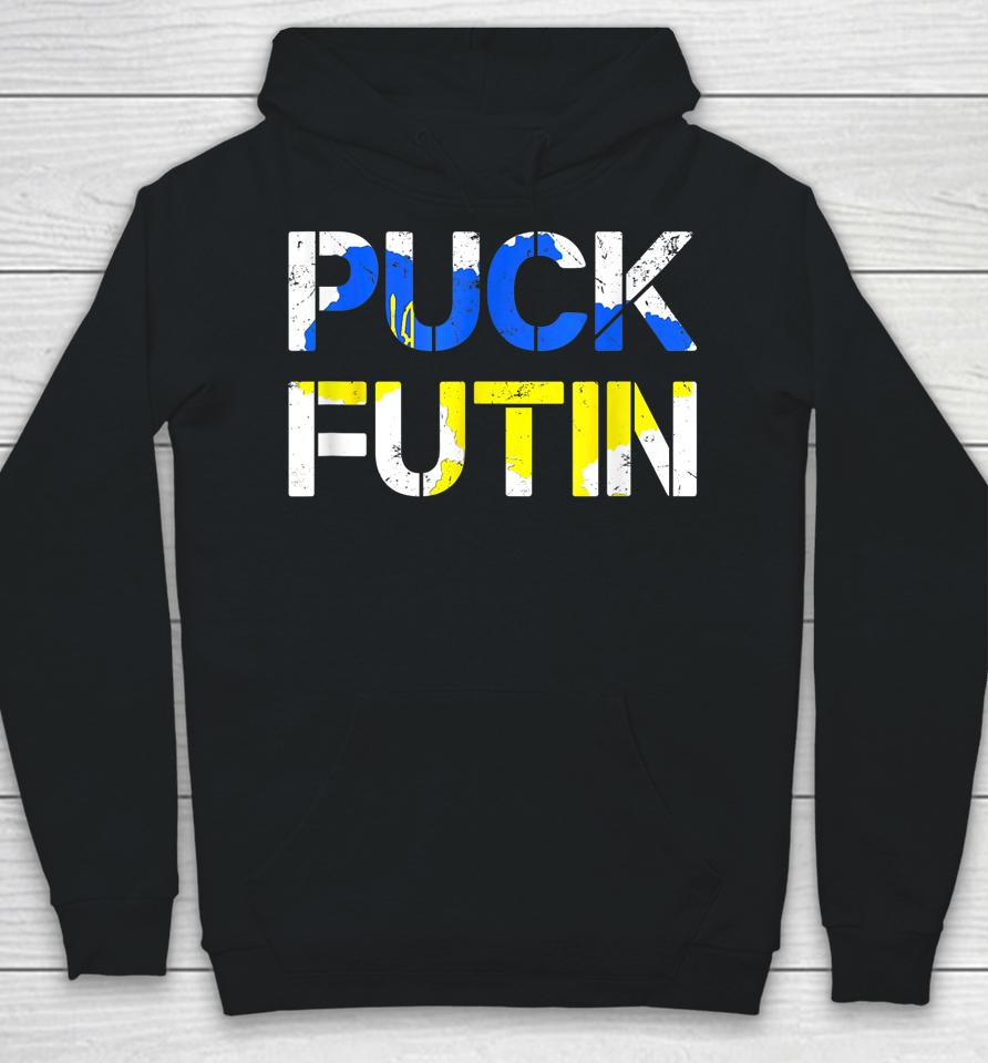 Puck Futin Funny Fuck Putin Hoodie