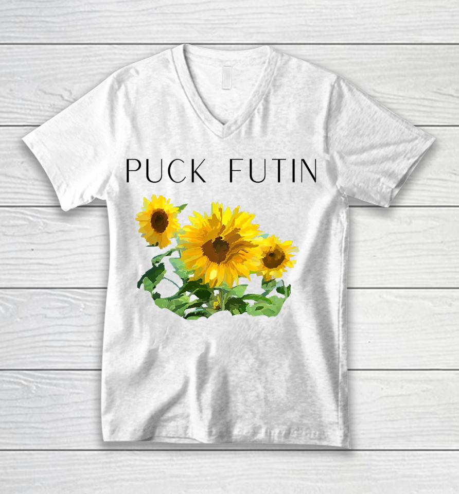 Puck Futin Unisex V-Neck T-Shirt