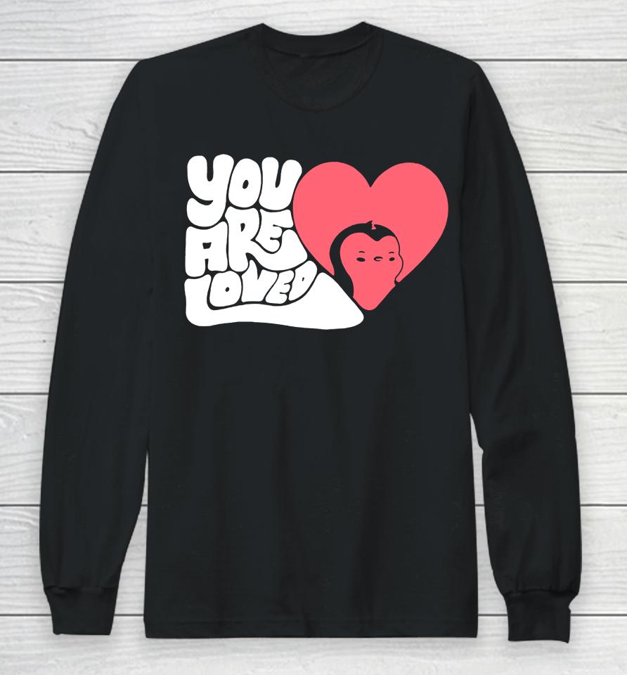 Pudgy Penguins You Are Loved Fleece Long Sleeve T-Shirt