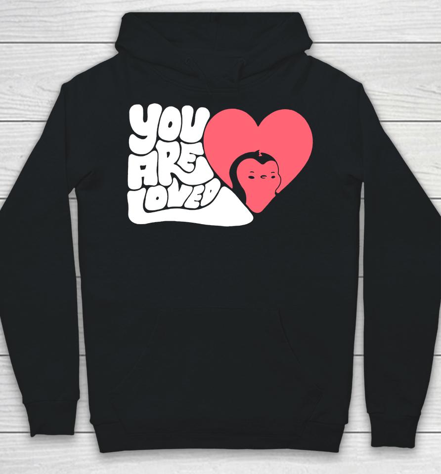 Pudgy Penguins You Are Loved Fleece Hoodie