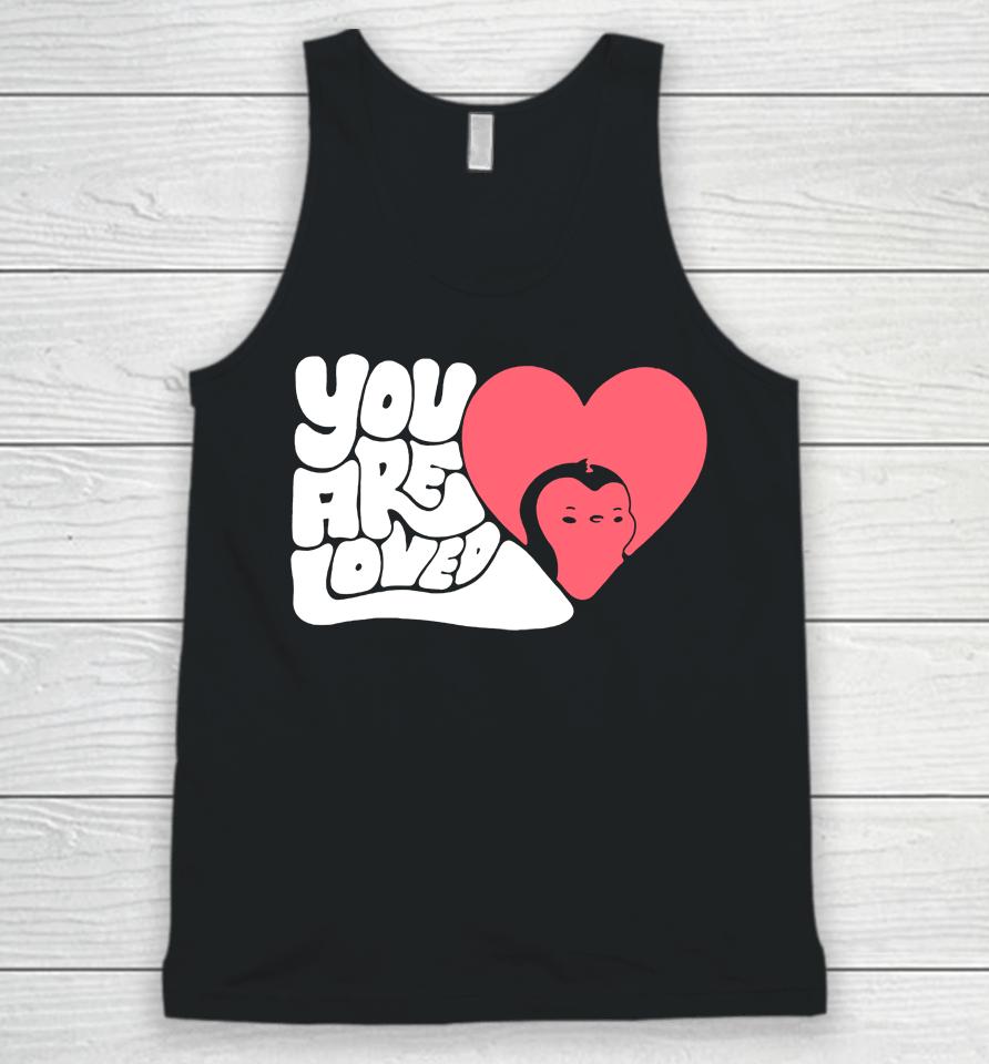 Pudgy Penguins You Are Loved Fleece Unisex Tank Top