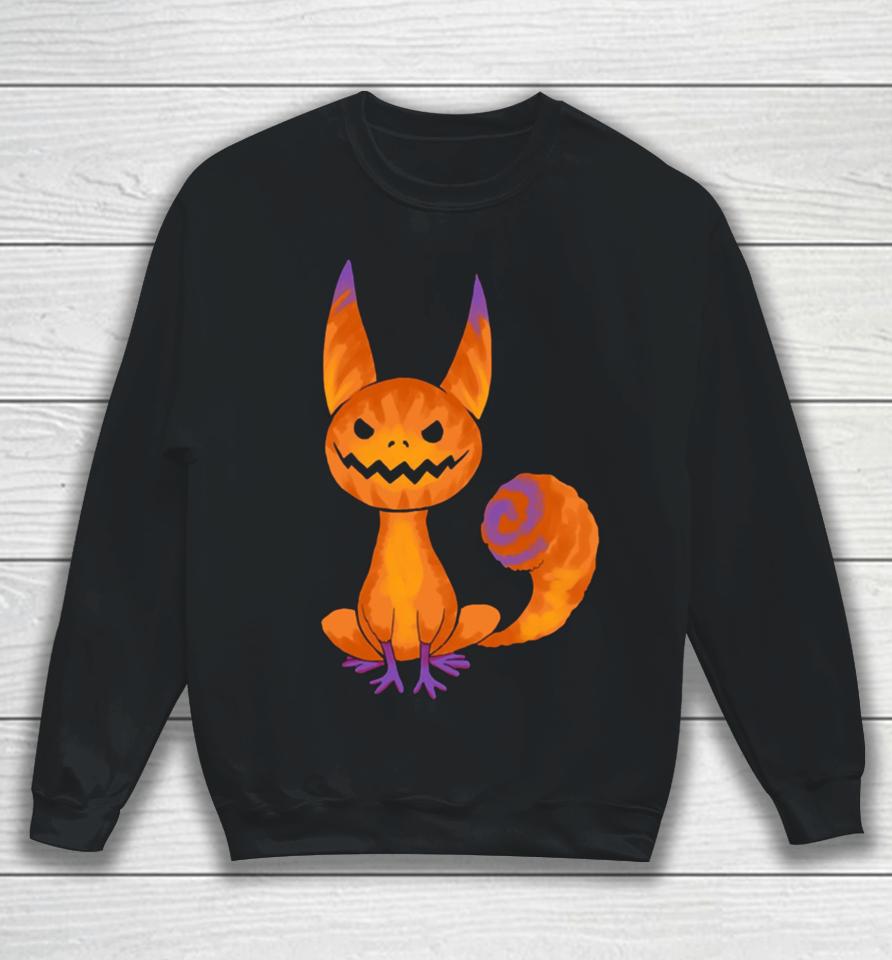 Pumpkin Lothcat Halloween Sweatshirt