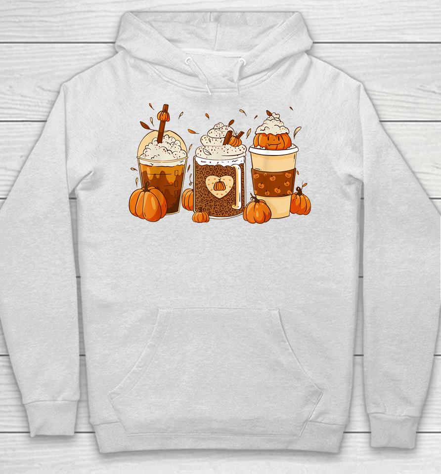 Pumpkin Spice Latte Fall Coffee Thanksgiving Hoodie