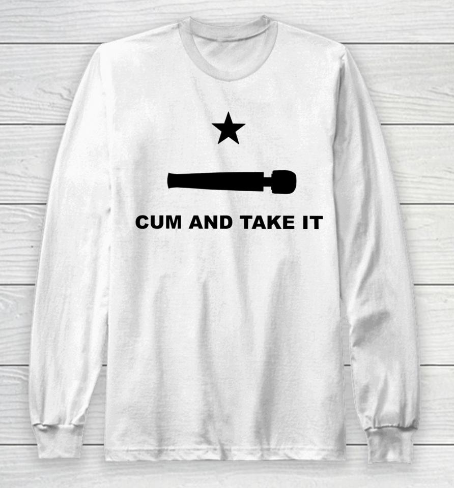 Punkwithacamera Cum And Take It Long Sleeve T-Shirt