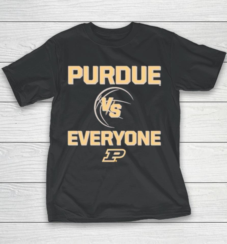 Purdue Boilermaker Basketball Vs Everyone Youth T-Shirt