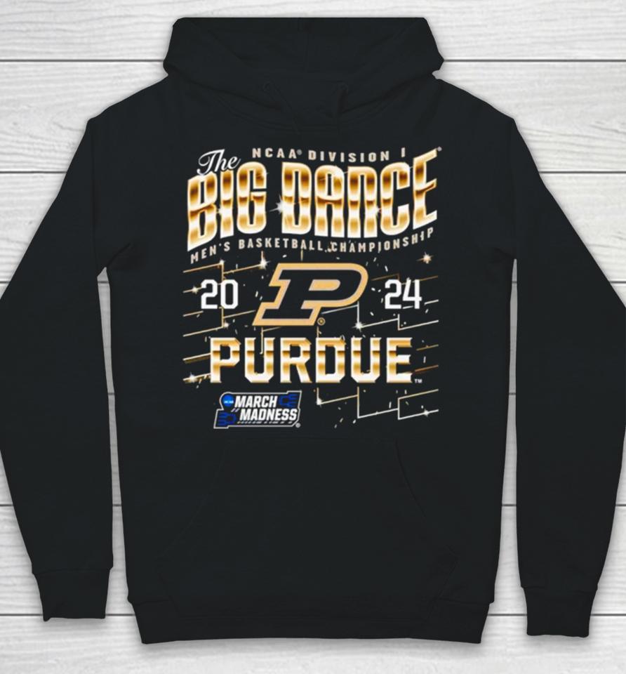 Purdue Boilermakers 2024 Ncaa Division I The Big Dance Men’s Basketball Championship Hoodie