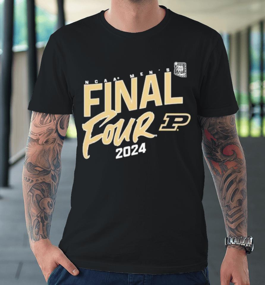 Purdue Boilermakers 2024 Ncaa Men’s Basketball Tournament March Madness Final Four Elite Pursuit Premium T-Shirt