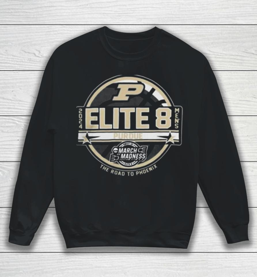 Purdue Boilermakers Men’s Basketball 2024 Elite 8 Sweatshirt