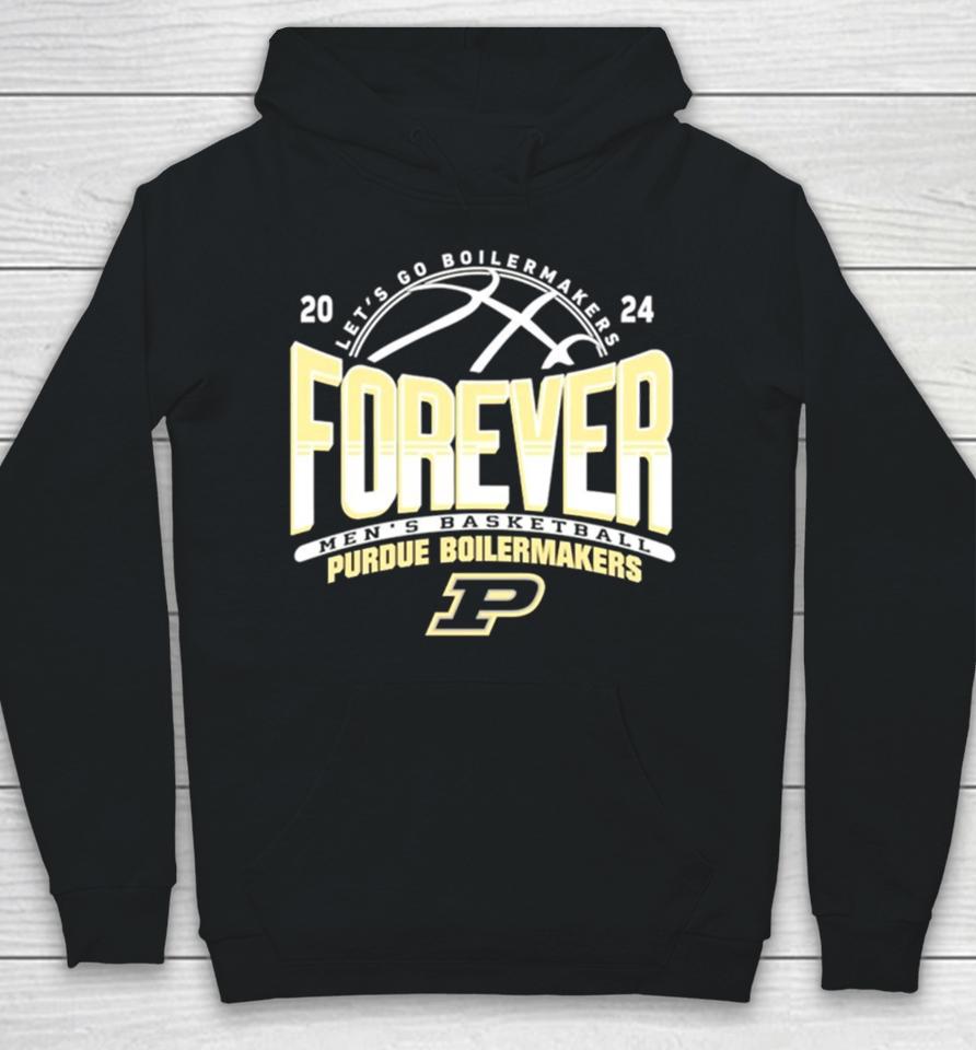 Purdue Boilermakers Mens Basketball Lets Go Boilermakers Forever 2024Shirts Hoodie