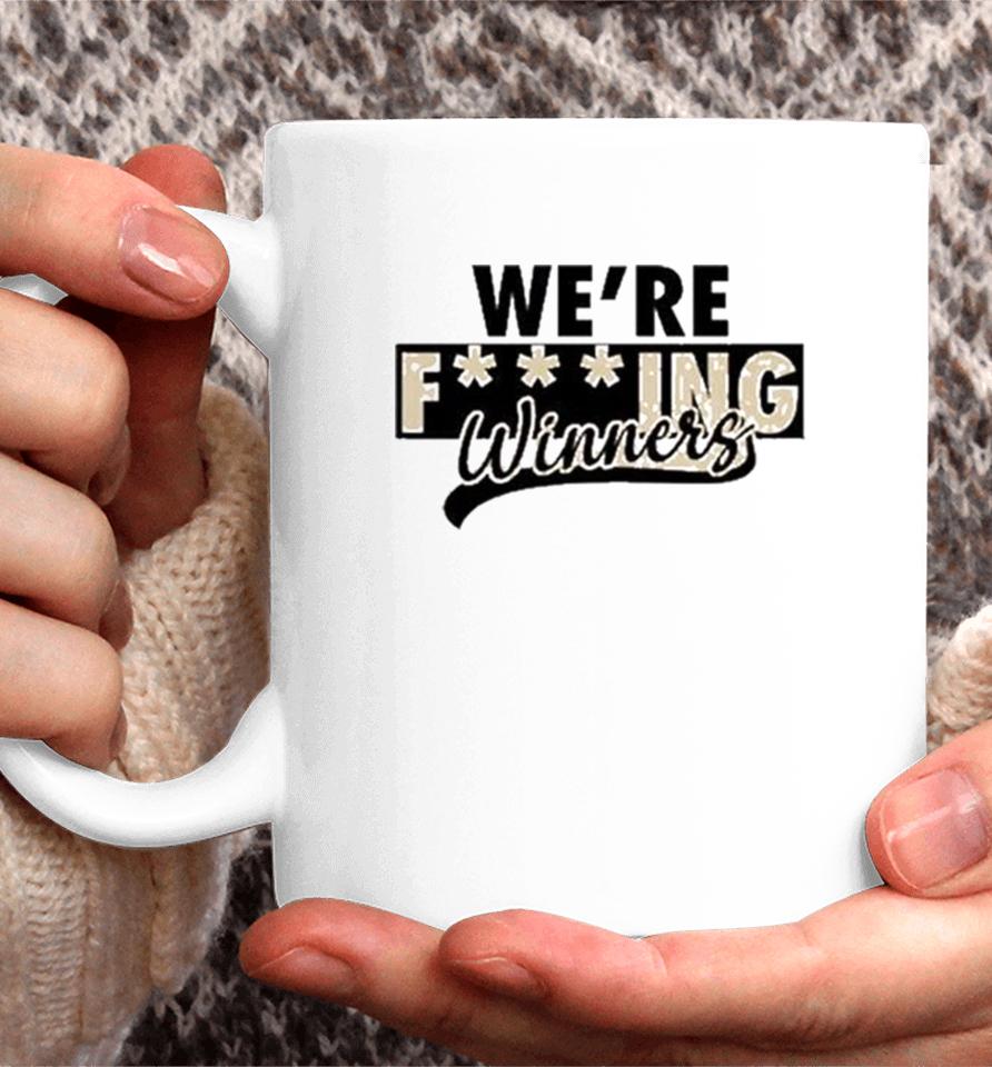 Purdue Boilermakers We’re Fucking Winners Coffee Mug