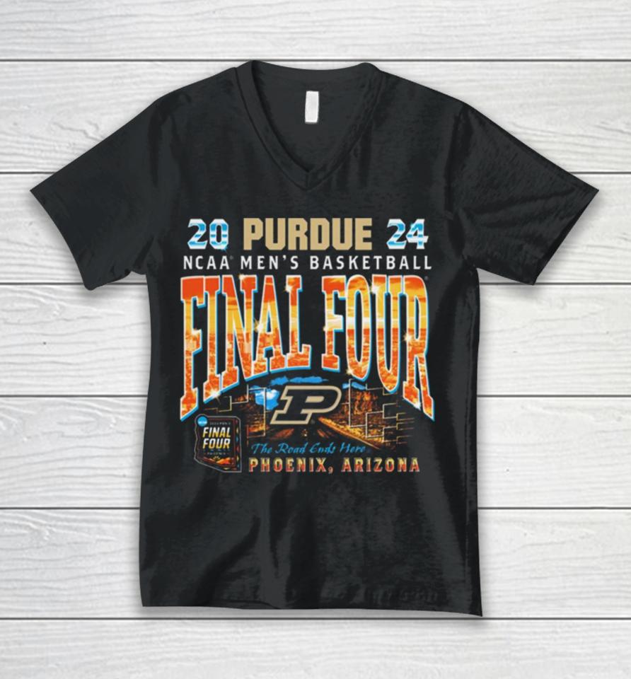 Purdue Final Four 2024 Unisex V-Neck T-Shirt
