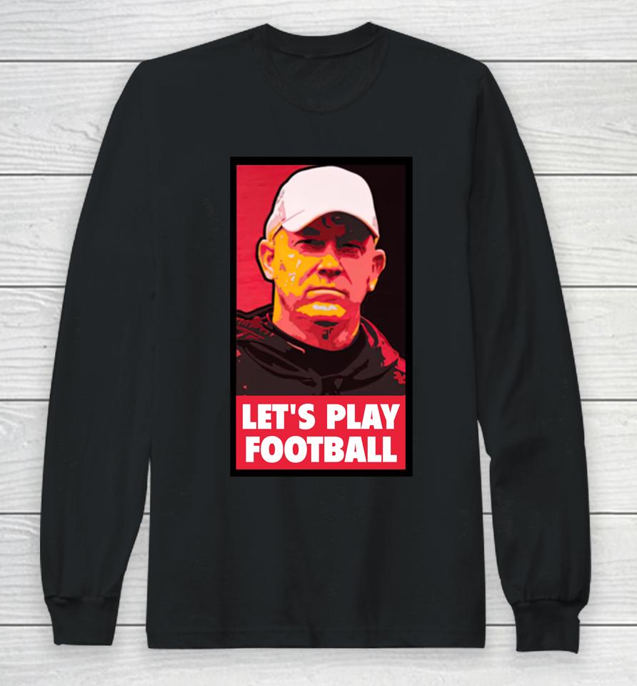 Purdue Football Brian Brohm Let's Play Football Long Sleeve T-Shirt