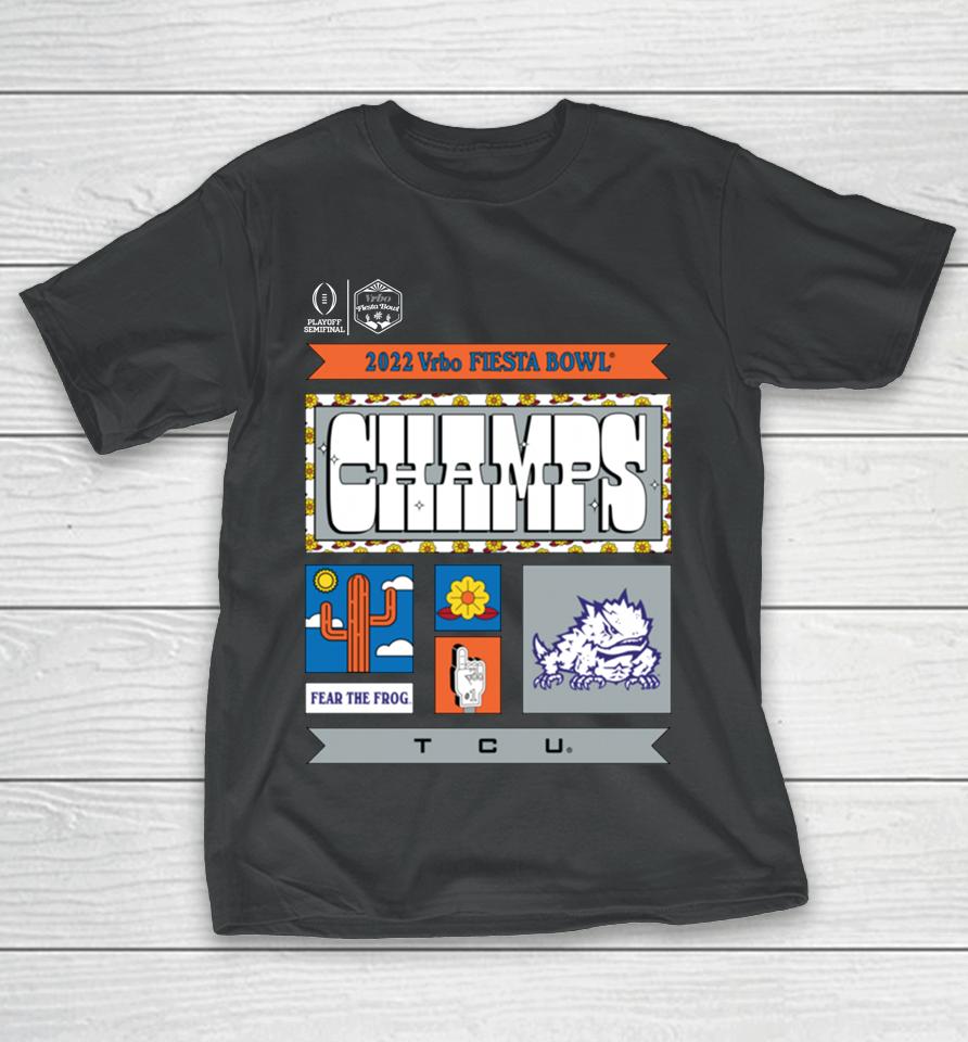Purple Tcu Fiesta Bowl Champions T-Shirt