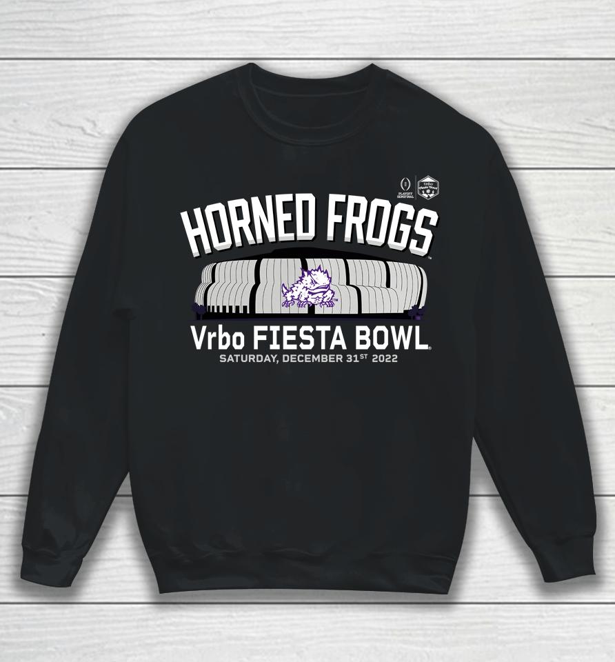 Purple Tcu Horned Frogs Fiesta Bowl Gameday 2022 Sweatshirt