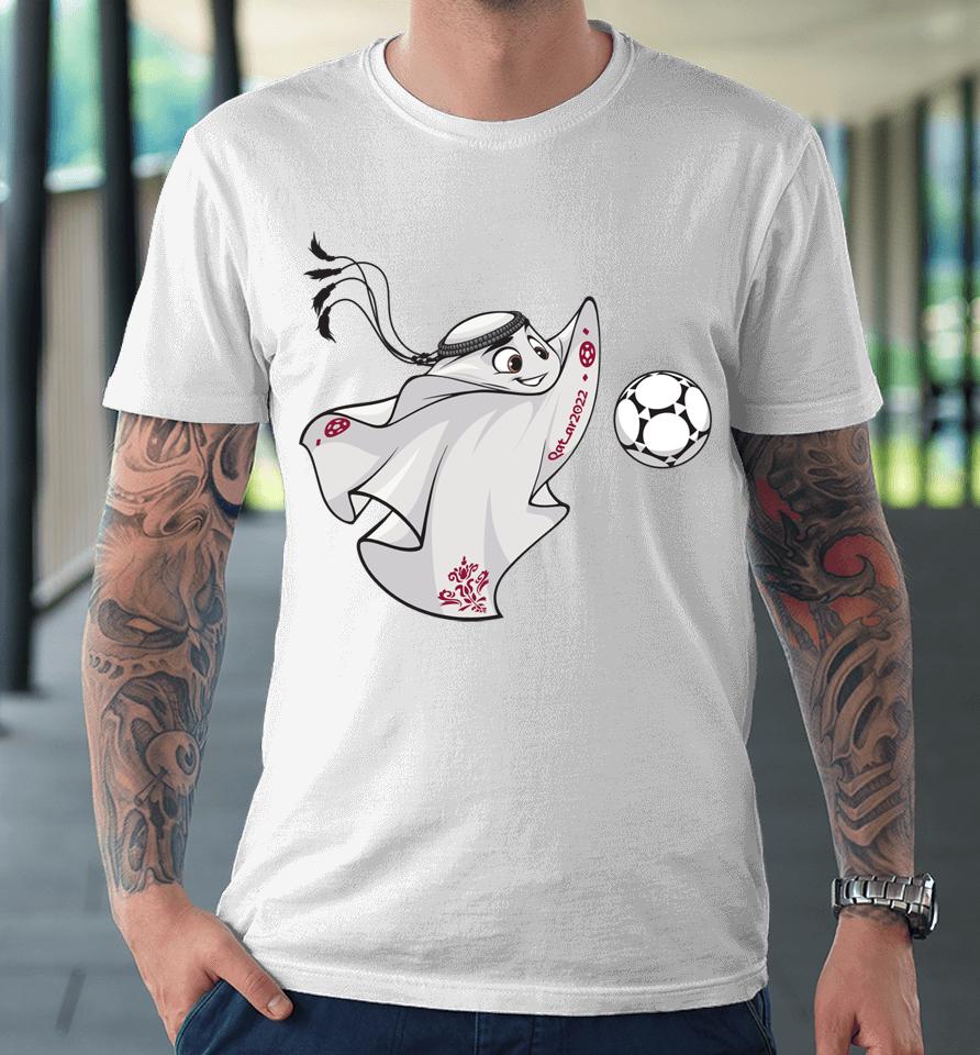 Qatar Fifa World Cup Mascot 2022 Premium T-Shirt