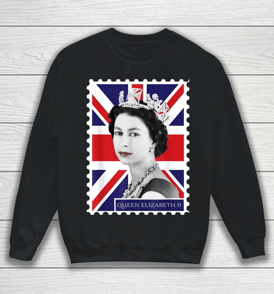 Queen Elizabeth Ii Union Jack Sweatshirt