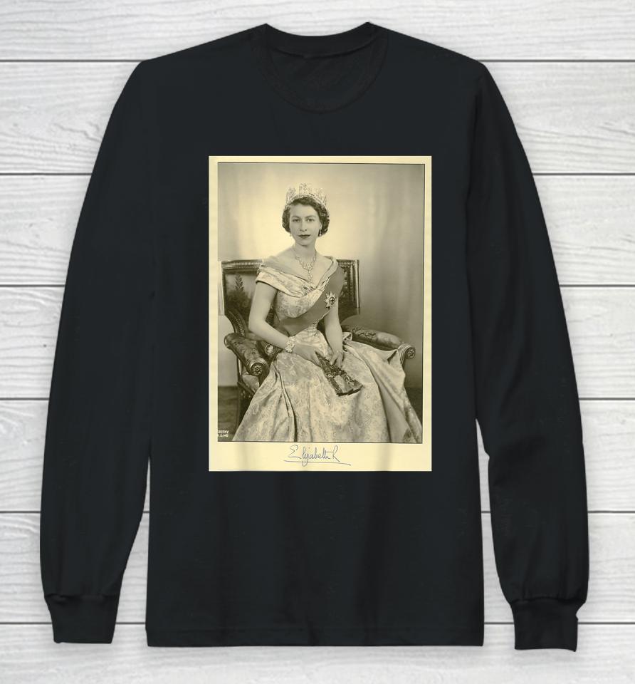 Queen Elizabeth Long Sleeve T-Shirt