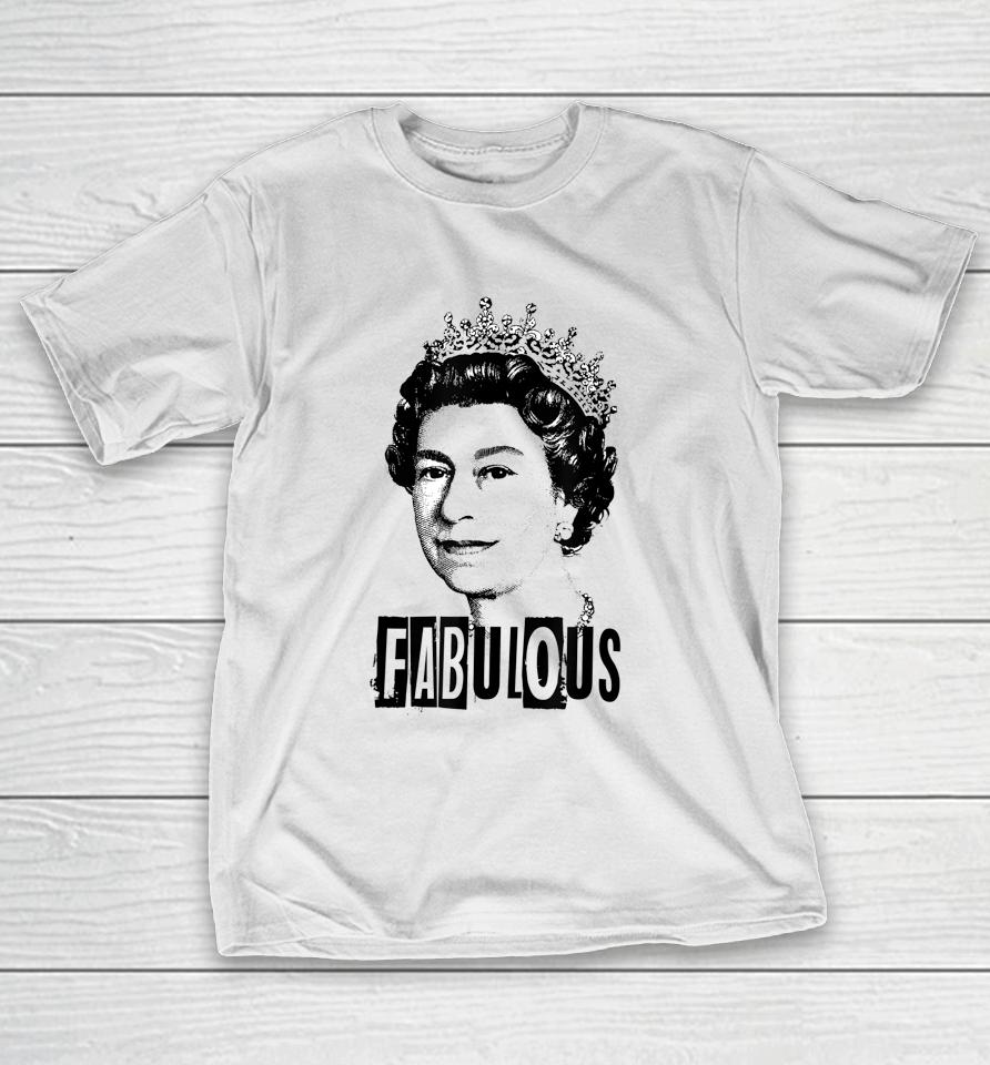 Queen Elizabeth T-Shirt - Fabulous Queen T-Shirt