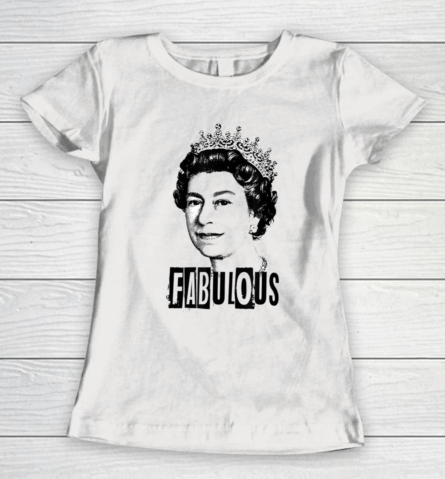 Queen Elizabeth T-Shirt - Fabulous Queen Women T-Shirt
