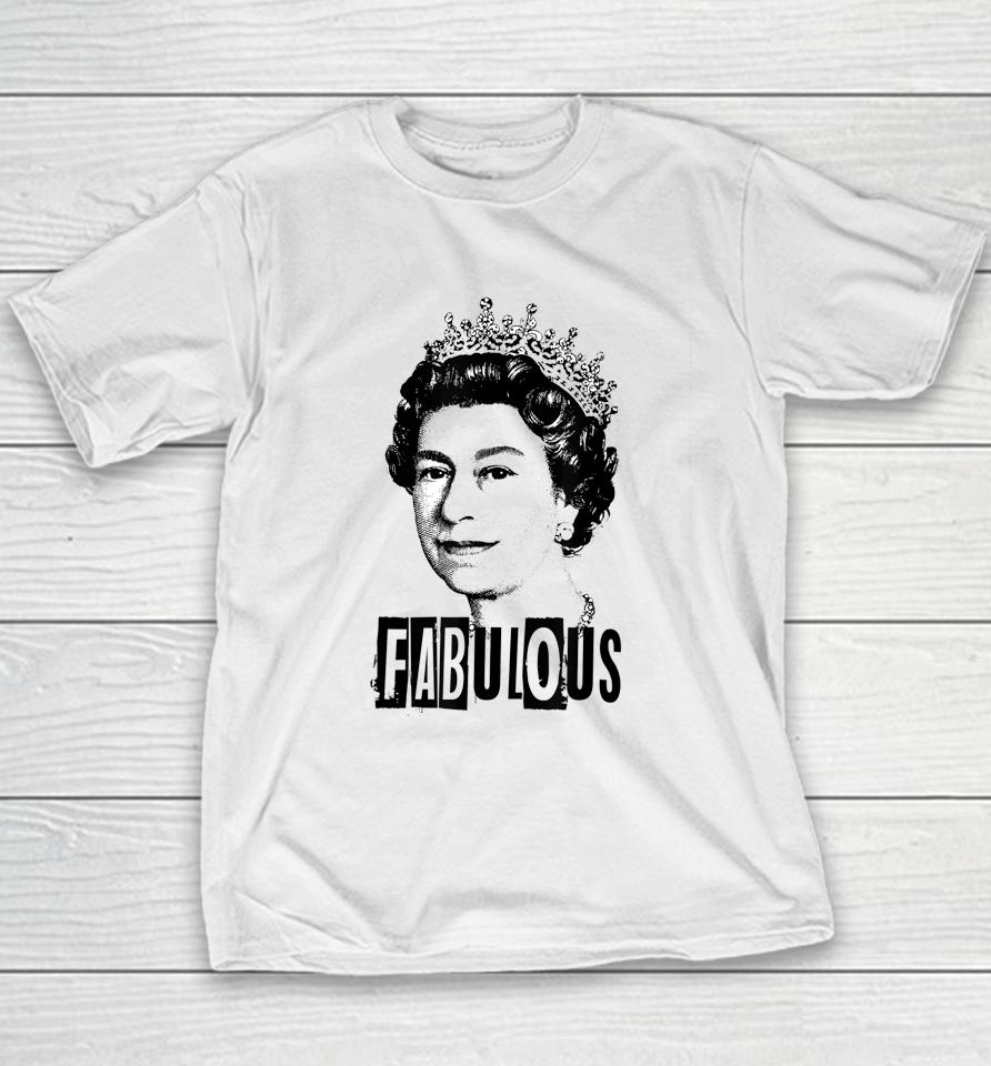 Queen Elizabeth T-Shirt - Fabulous Queen Youth T-Shirt