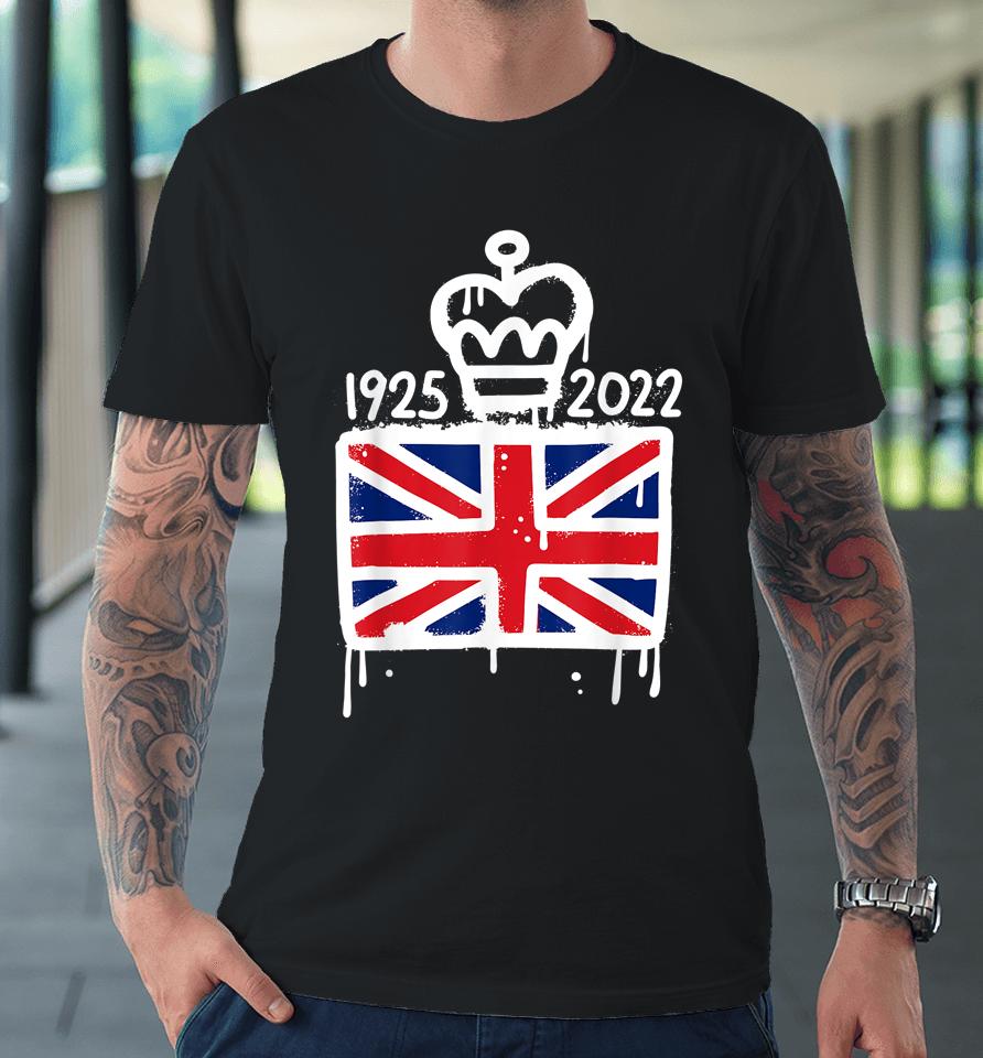 Queen Elizabeth's Ii British Crown Majesty Queen Elizabeth's Premium T-Shirt