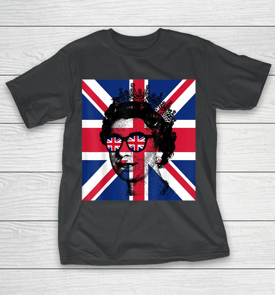 Queen Elizabeth's Ii British Crown Majesty Queen Elizabeth's T-Shirt