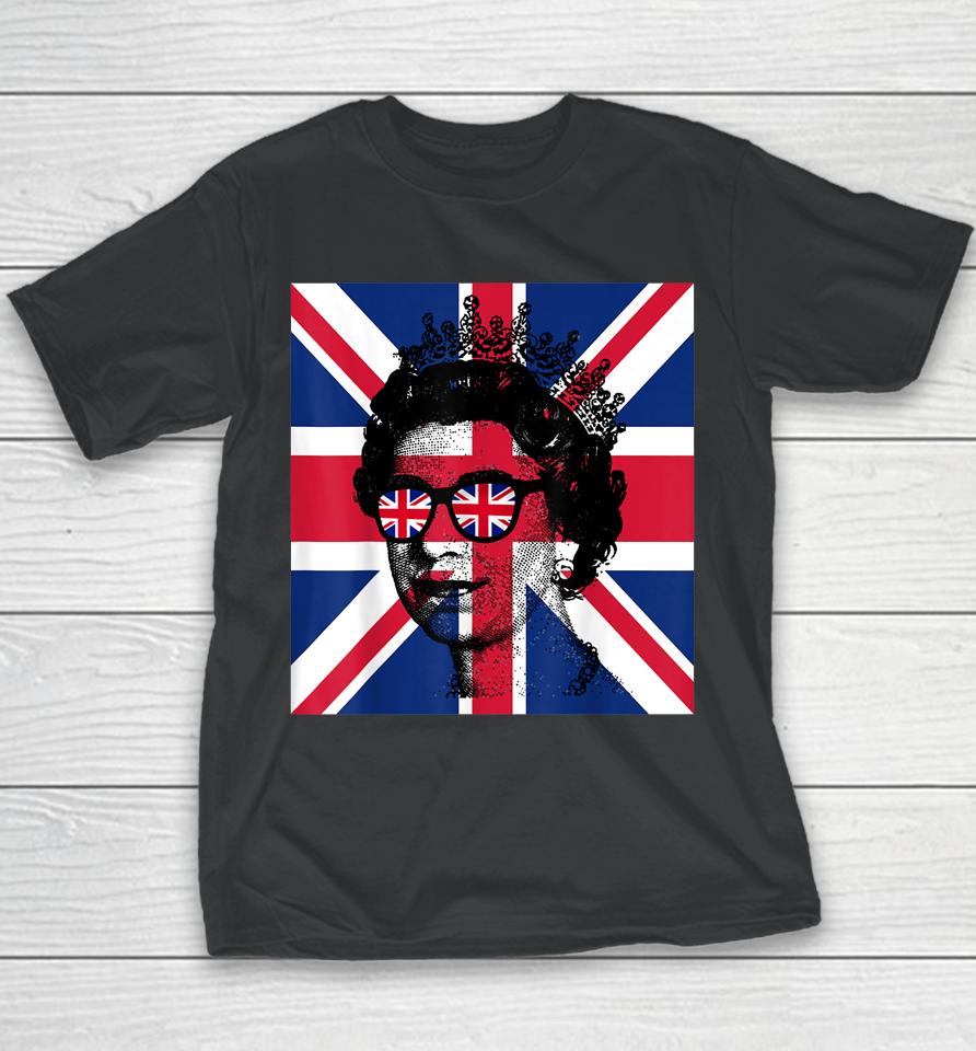Queen Elizabeth's Ii British Crown Majesty Queen Elizabeth's Youth T-Shirt
