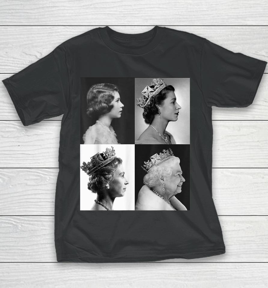 Queen Elizabeth's Ii British Crown Majesty Queen Elizabeth's Youth T-Shirt