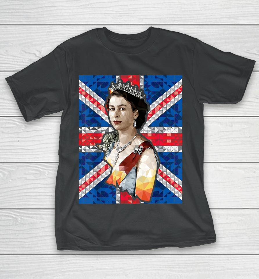 Queen Elizabeth's Ii British Crown Majesty Queen Elizabeth's T-Shirt