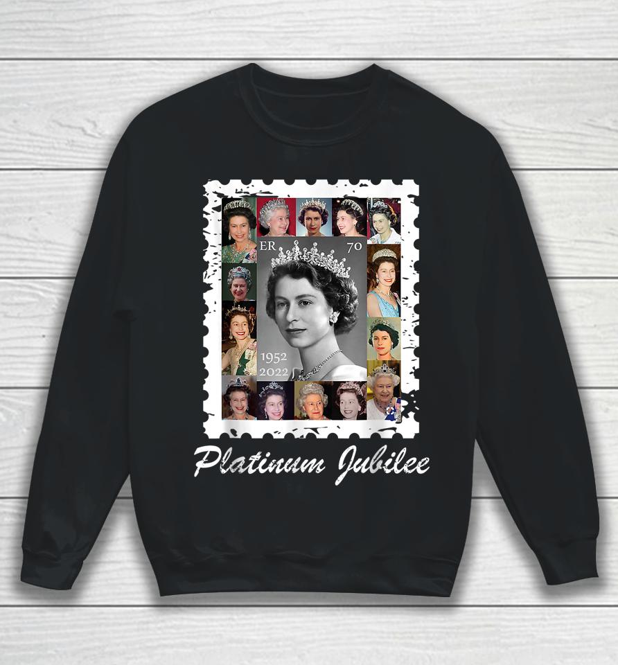 Queen Elizabeths Platinum Jubilee 70 Years Celebration 2022 Sweatshirt