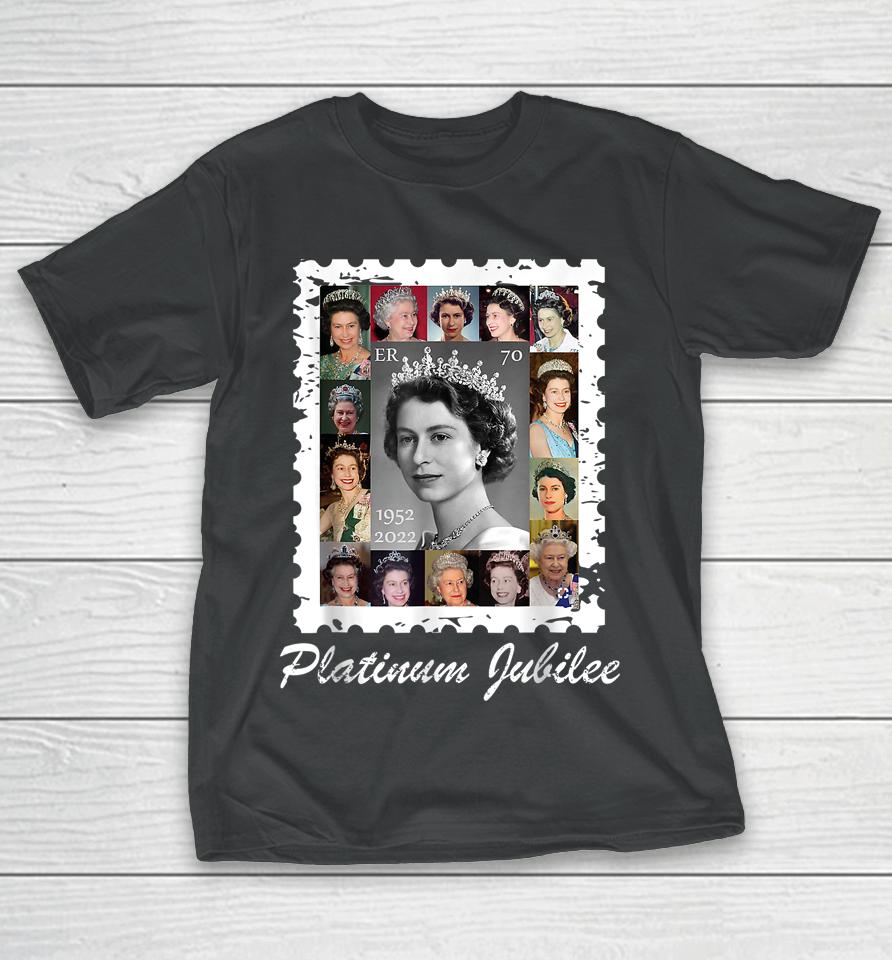 Queen Elizabeths Platinum Jubilee 70 Years Celebration 2022 T-Shirt