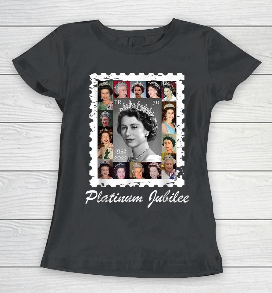 Queen Elizabeths Platinum Jubilee 70 Years Celebration 2022 Women T-Shirt
