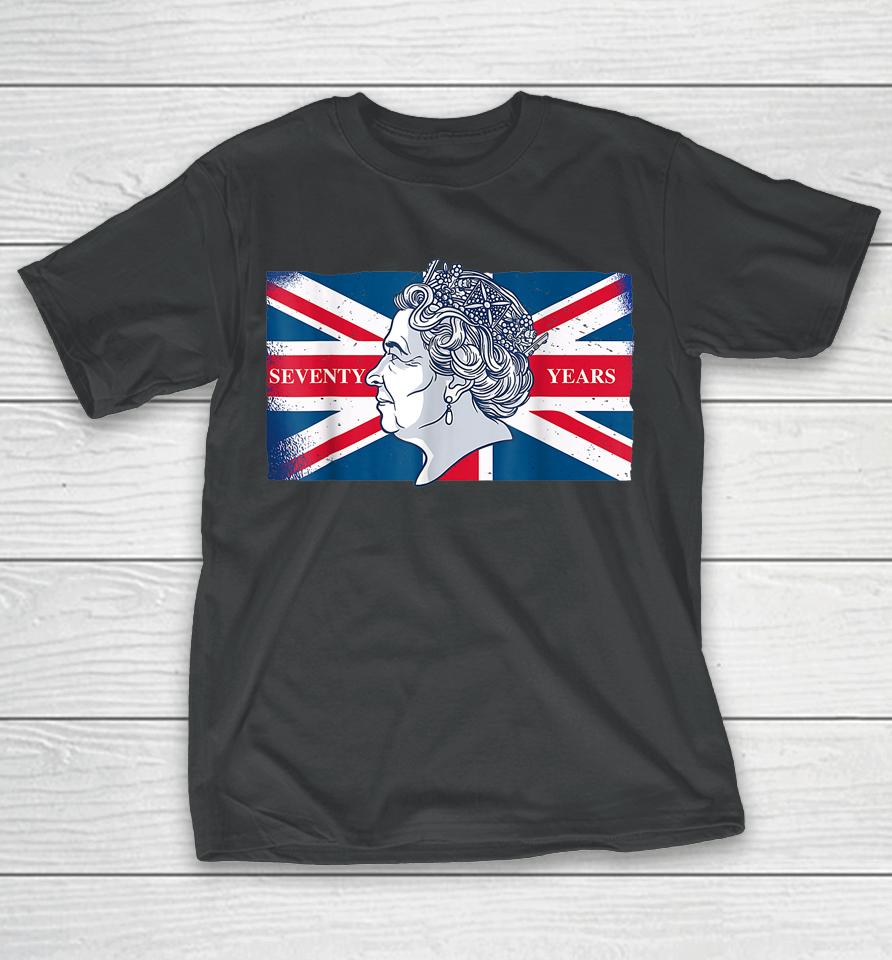Queen Ii - Elizabeth England - Queen Of England 1920-2022 T-Shirt