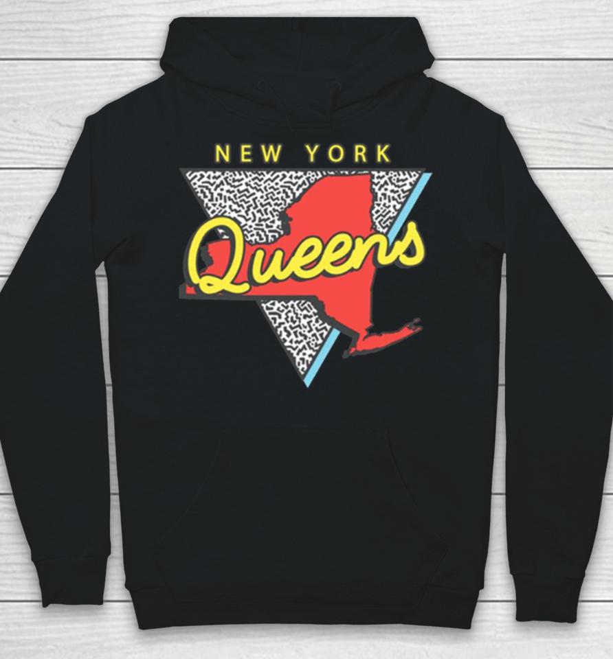 Queens New York Souvenirs Ny Vintage Hoodie
