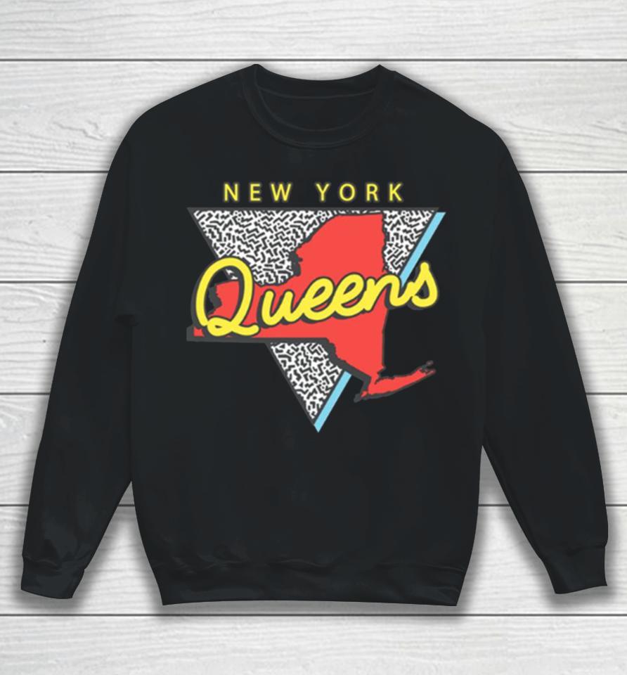 Queens New York Souvenirs Ny Vintage Sweatshirt