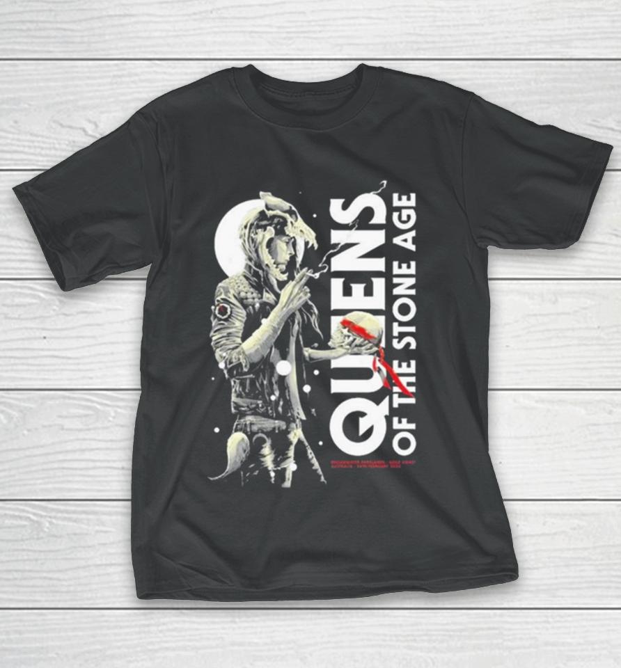 Queens Of The Stone Age Show Gold Coast Australia February 24 2024 T-Shirt