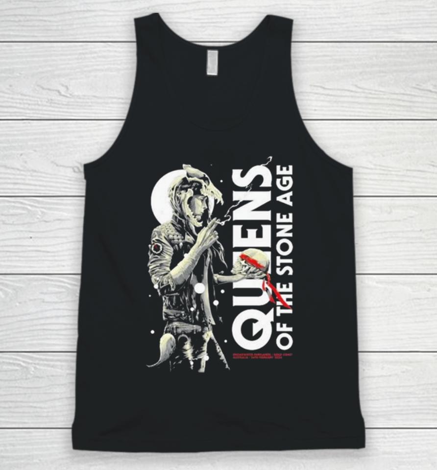Queens Of The Stone Age Show Gold Coast Australia February 24 2024 Unisex Tank Top