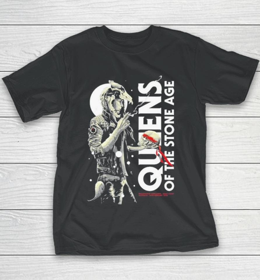 Queens Of The Stone Age Show Gold Coast Australia February 24 2024 Youth T-Shirt