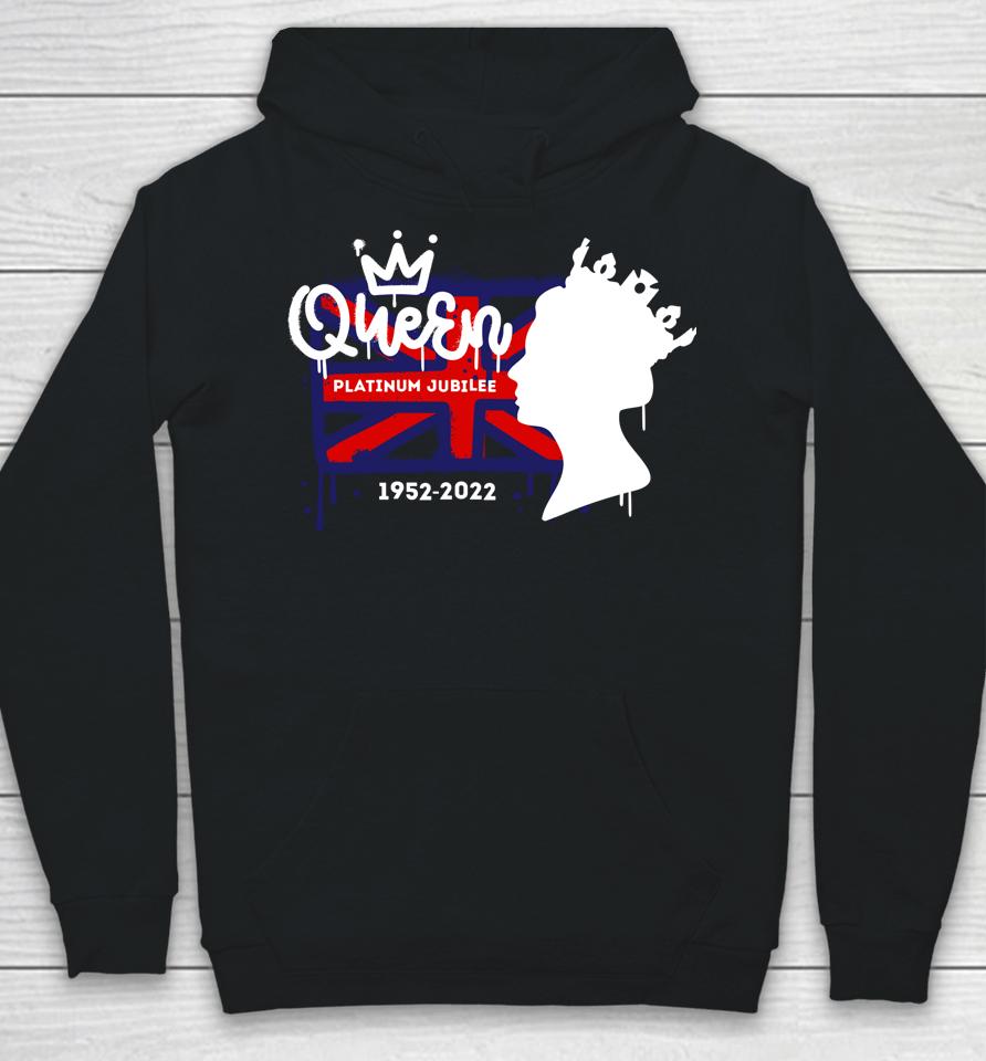 Queen's Platinum Jubilee 2022 70 British Monarch Queen Hoodie