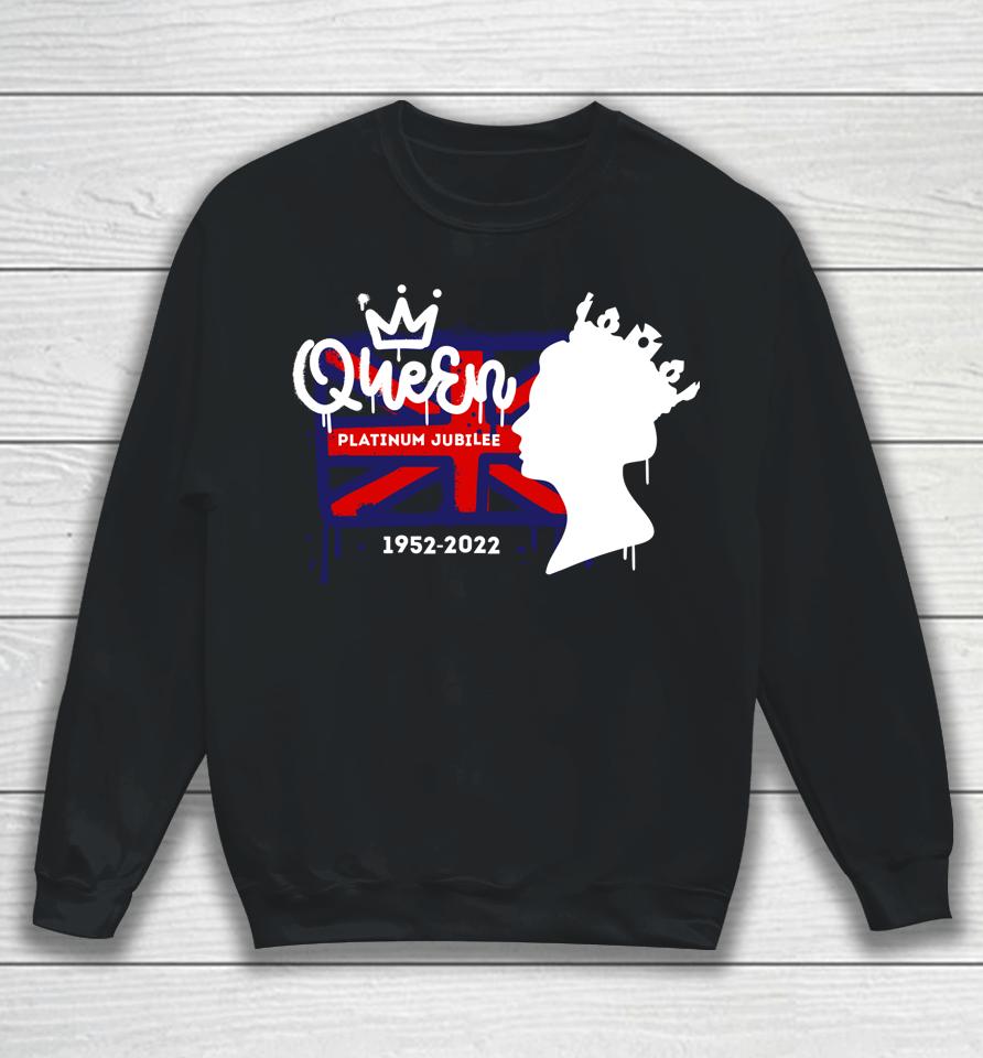 Queen's Platinum Jubilee 2022 70 British Monarch Queen Sweatshirt