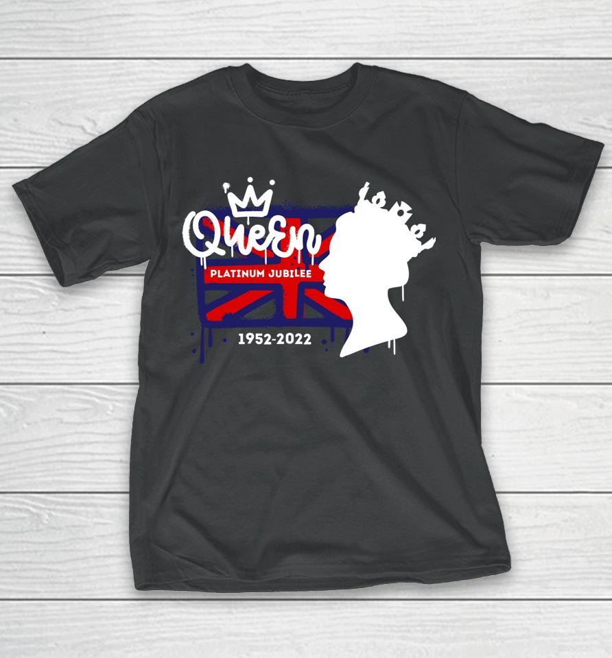Queen's Platinum Jubilee 2022 70 British Monarch Queen T-Shirt