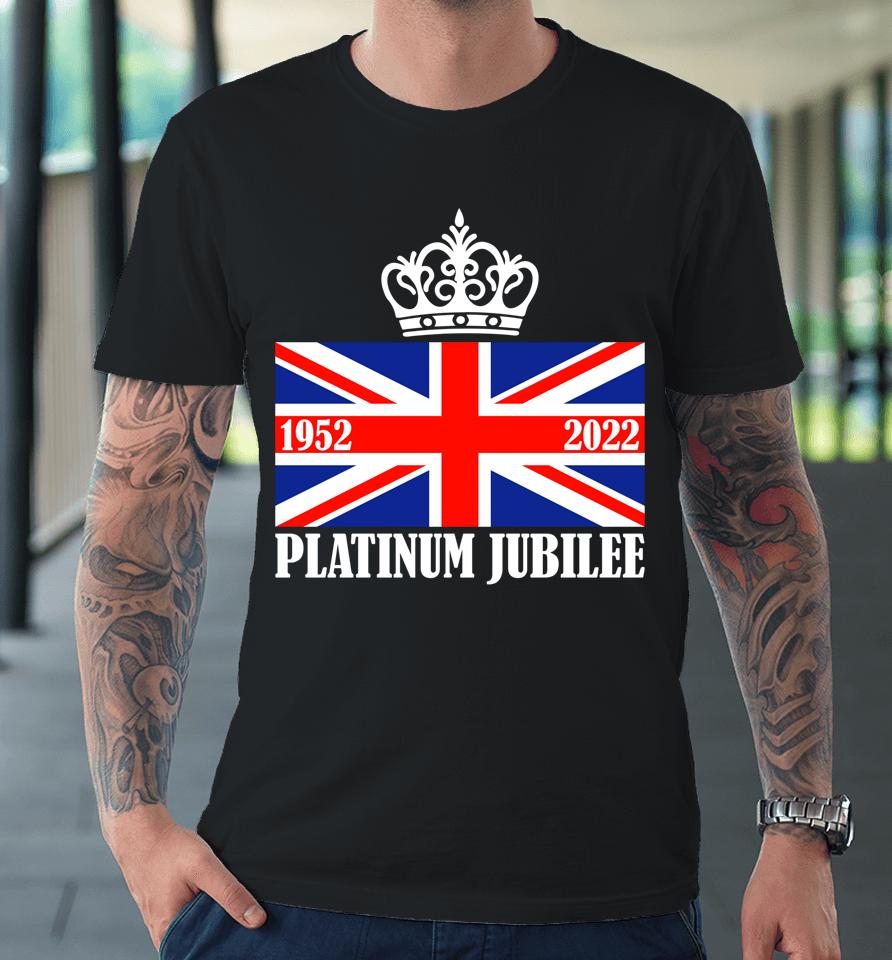 Queens Platinum Jubilee 2022 British Platinum Jubilee Premium T-Shirt