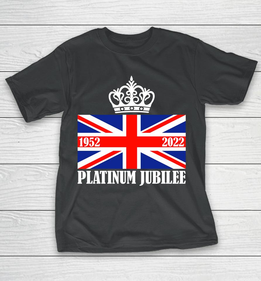 Queens Platinum Jubilee 2022 British Platinum Jubilee T-Shirt